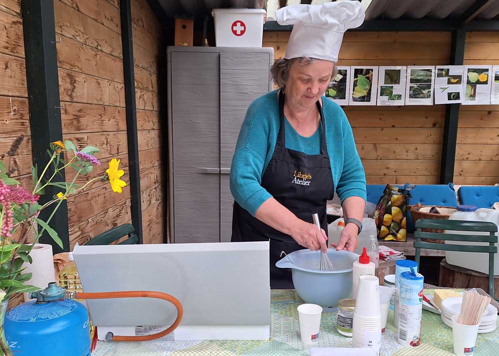De poffertjes waren heerlij